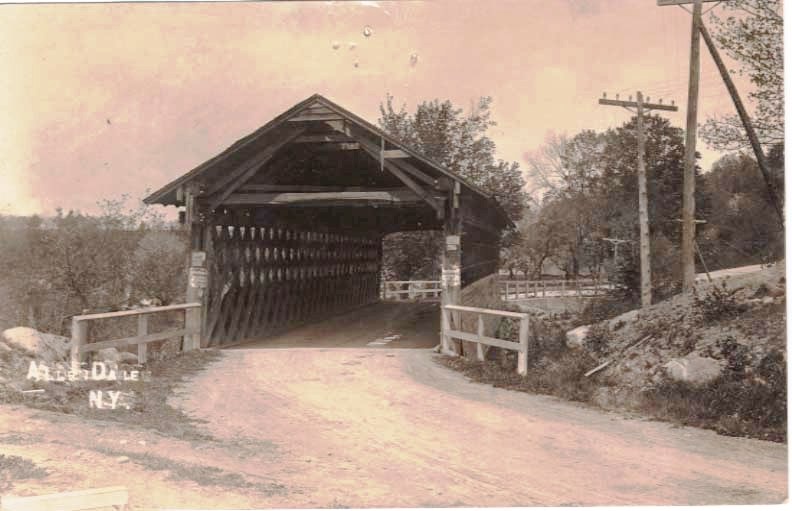 The Allendale Bridge, en route from Adams NY to Lorraine NY