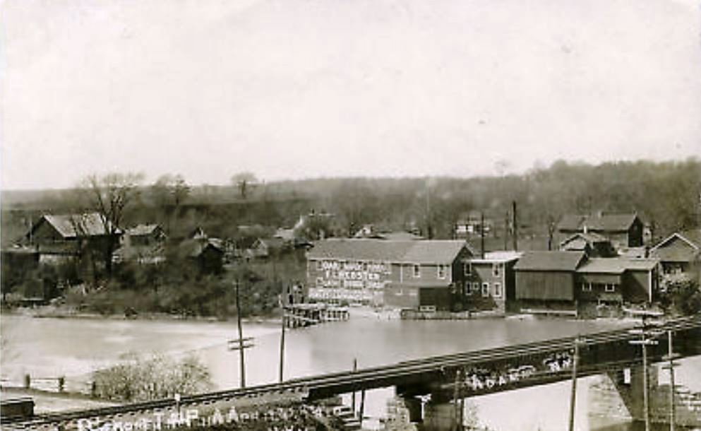 Adams NY looking from Liberty Street towards West Church