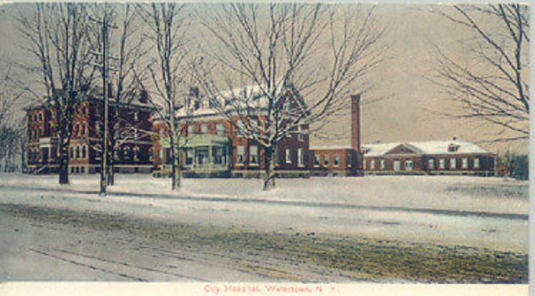 1910 City Hospital Watertown NY