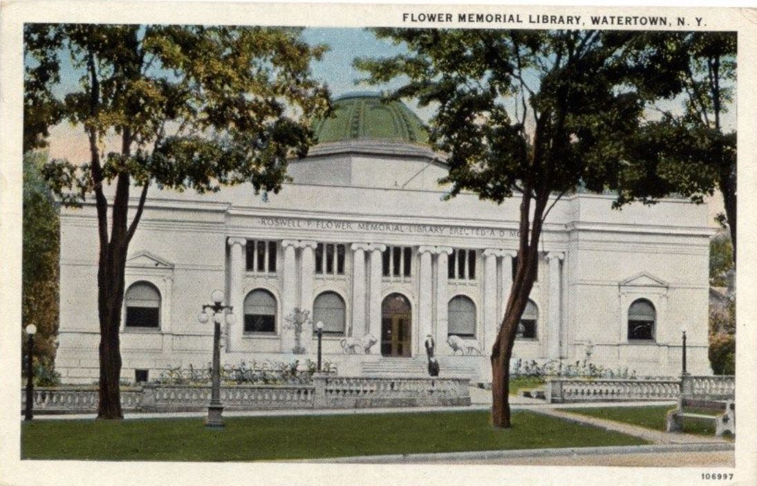 1929 Flower Memorial Library Watertown NY